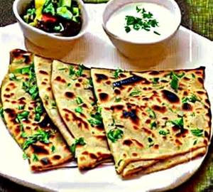 Mixed veg paratha