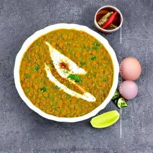 Punjabi egg dal tarka