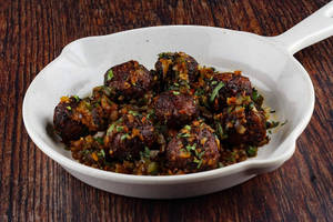 Mushroom Manchurian Dry