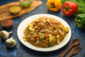 Mix Burnt Garlic Rice