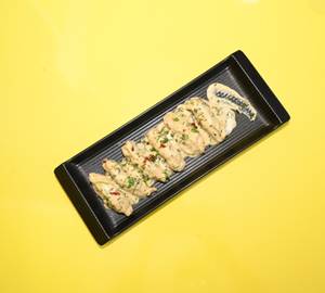 Chicken tikka afghani malai momos [8 pieces]