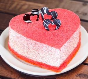 Red Velvet Heart Cakes 1/2 Kg