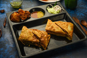 Double Egg Mughlai Paratha