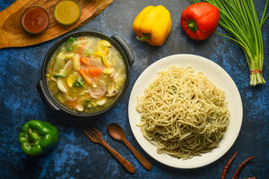 Veg Cantonese Noodles