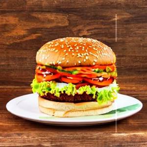 Jumbo Crunchy Veg Burger