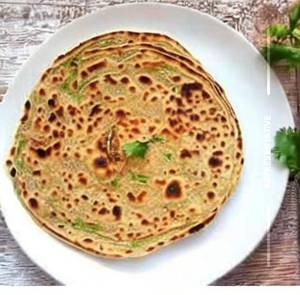 Namak mirch parantha(no butter)
