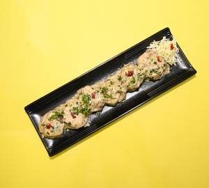 Veg afghani malai momo