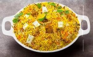 Veg paneer biryani