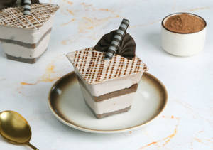 Chocolate Mousse Cup Veg Pastry