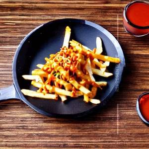 korean Loaded Fries non veg 