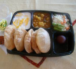 Puri Sabji Thali