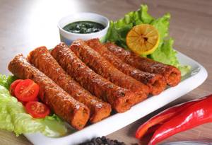 Gilafi Mutton Seekh Kebab 