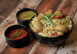 Mushroom fried rice