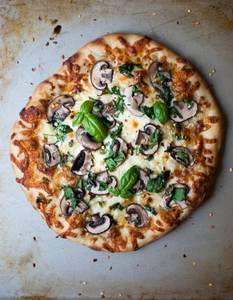 Mushroom Pizza