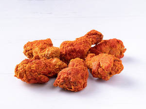 Peri Peri Crispy Chicken Wings [6 Pieces]