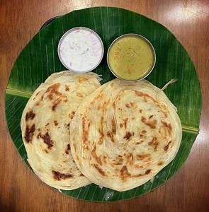 Parotta (2) + Kurma + Raita