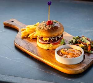 Mediterranean burger