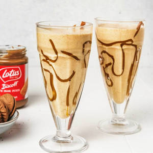 Lotus Biscoff Ice Cream Shake