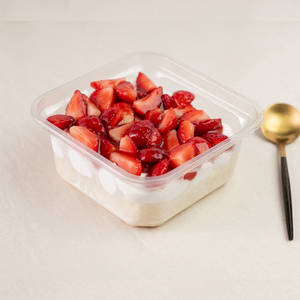 FRESH STRAWBERRY TRES DE LECHE TUB 300 GMS