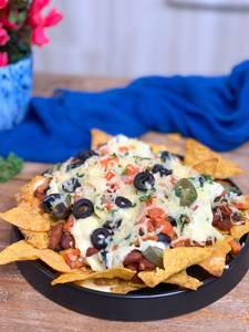 Cheese Veg Nachos