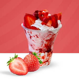 Creamy Strawberry Ice Cream