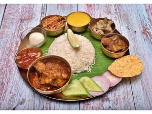 Chicken Thali