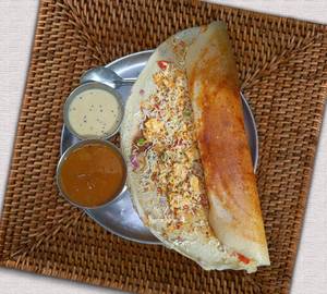 Paneer cheese dosa