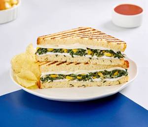 Spinach Corn Sandwich