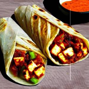 Paneer cheese jalapeno wrap [regular]
