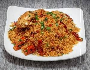 Chicken Burnt Chilli Garlic Rice