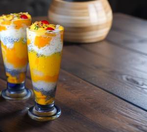 Mango jelly falooda