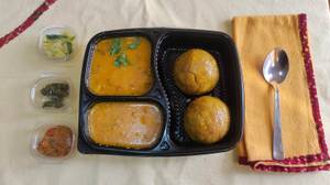 Dal Bafla With Extra Dal