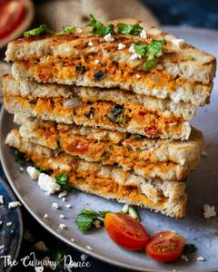 Spicy Paneer Sandwich