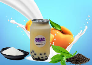 Peach Milk Tea