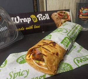 Aloo tikki wrap