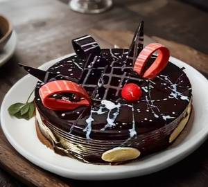 Chocolate marble cake