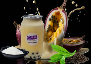 Passion Fruit Milk Tea