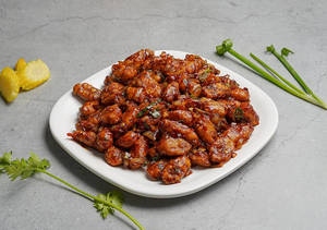 Baby Corn Manchurian Dry