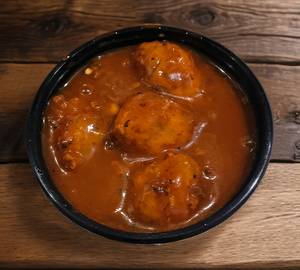 Devil Veg Balls Gravy