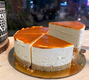 Lotus Biscoff Cheesecake Slice