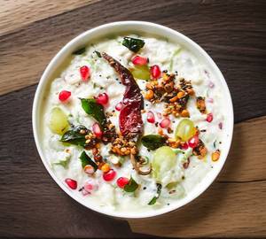 Curd Rice with Gobi 65