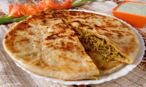 Chicken Keema Paratha
