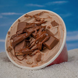 Nutella Kitkat Thick Shake
