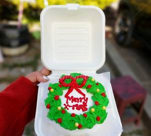 Death By Bento Christmas Cake