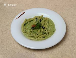 Veg Creamy Pesto Pasta