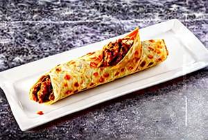 Manchurian Cheese Schezwan Frankie