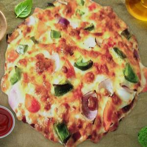 Deluxe veggie pizza