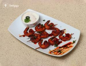 Spicy Prawns Skewers