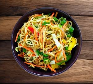 Veg hakka noodles