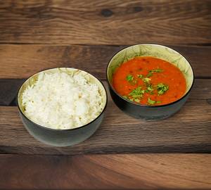 Punjabi rajma with rice